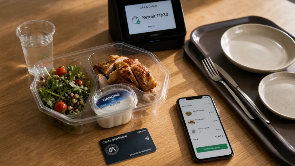 Cafeteria nation : repas du jour, click & collect et repas subventionné
