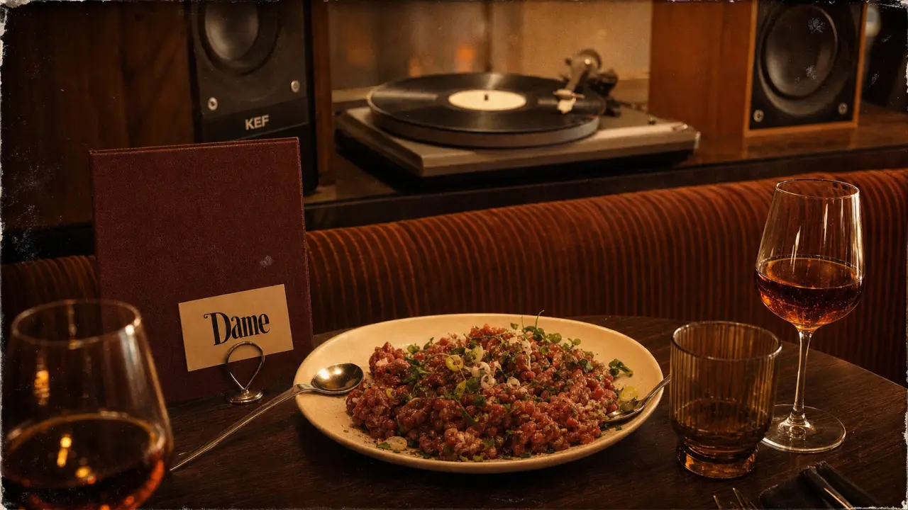 Dame restaurant Paris 9, cuisine et cave du collectif