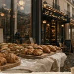 La dame de paris : vitrine gourmande près de Notre-Dame