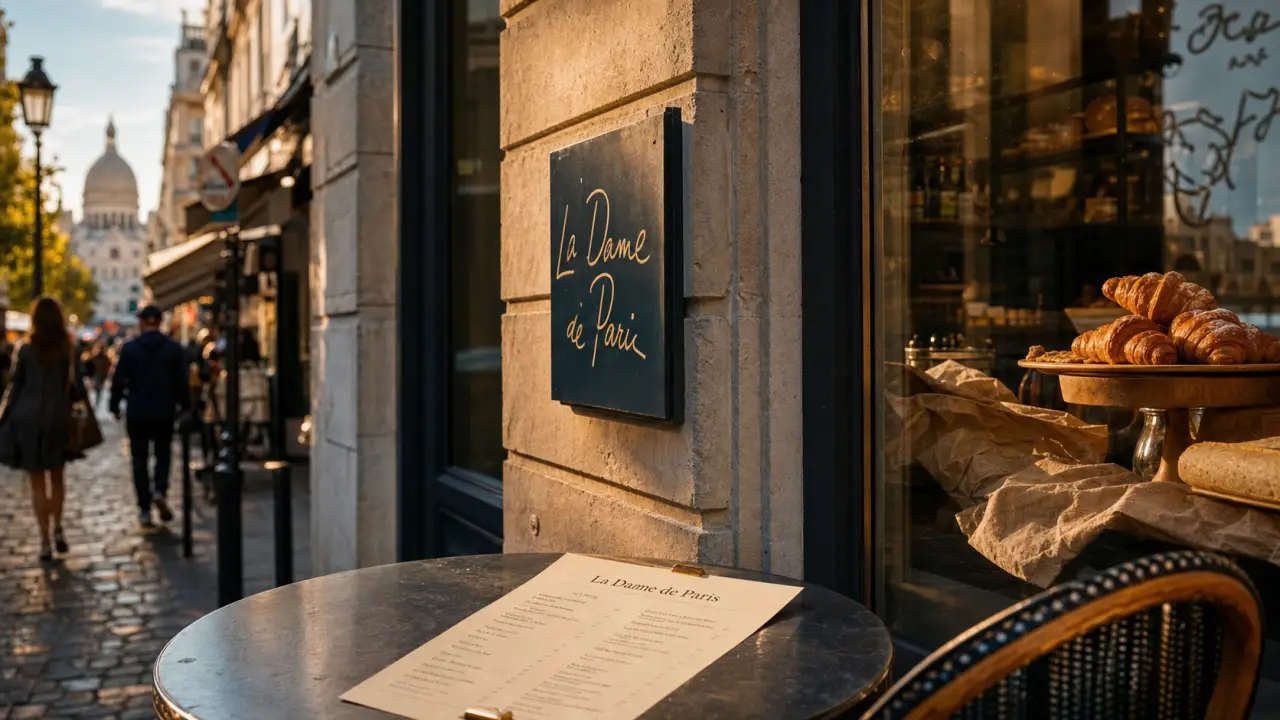 La Dame de Paris, restaurant près de Notre-Dame : boutique à emporter et service continu