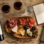 bar à vin paris montparnasse : planche charcuterie et vins