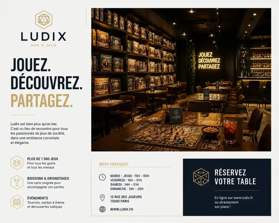 Ambiance conviviale et moderne au bar à jeux Le 3Bis à Bercy Village