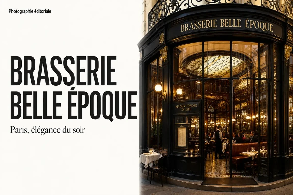 Gallopin restaurant Paris, brasserie Belle Époque à Paris 2e avec décor historique et ambiance élégante