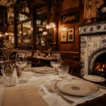 Galopin restaurant paris, intérieur brasserie Belle Époque près de la Bourse