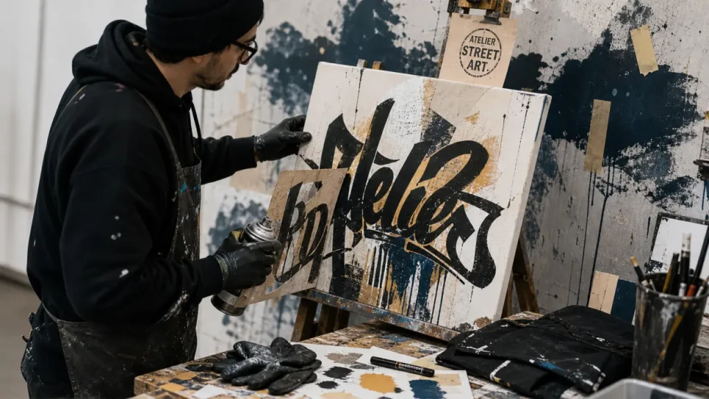 Atelier graffiti à Paris : débuter sans savoir dessiner et repartir avec une vraie œuvre