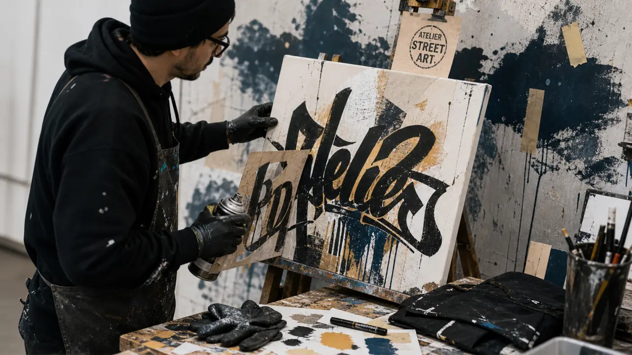 Graffiti Paris ateliers et créations street art : atelier débutant