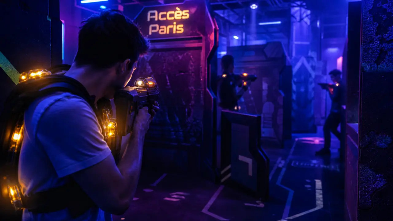 Laser game Paris : arène immersive pour groupes jusqu’à 80 joueurs