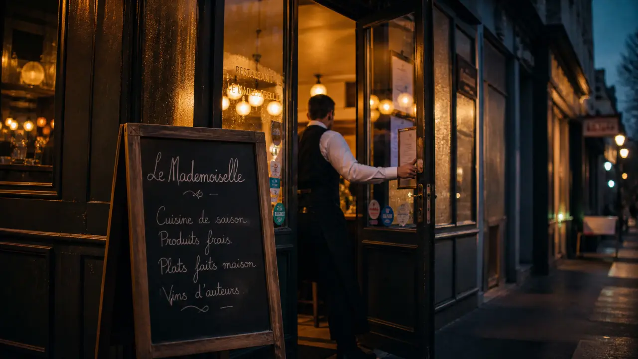 Le Mademoiselle bar restaurant café paris 11 près de Nation