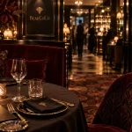 Coco restaurant paris : salle chaleureuse près de l’Opéra, ambiance bordeaux et or