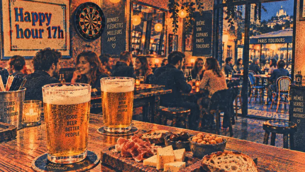 Enkore bar paris 18 : ambiance et salle du bar