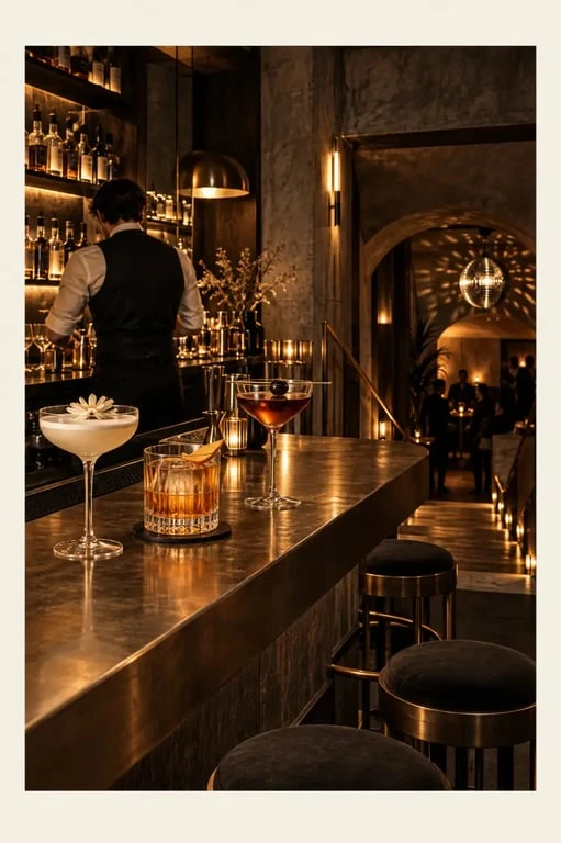 Vice Versa bar Paris, ambiance du bar à cocktails et de la secret room