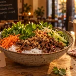 Restaurant mam viet paris 11 : bo-bun vietnamien au bœuf et vermicelles