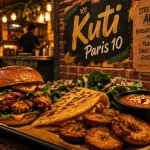 Kuti restaurant paris 10 : poulet frit, masa et plantain