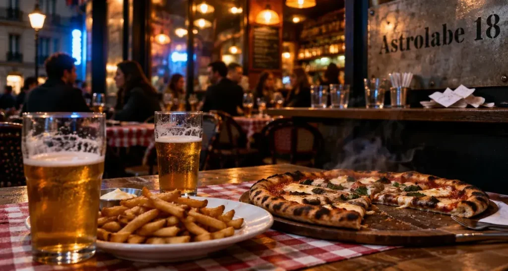 l'astrolabe 18 - bar paris 18 terrasse, photos terrasse