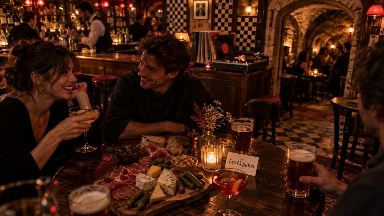 les copains - bar paris 10, pinte et caves voûtées