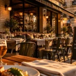 Restaurant café Père & Fils : brasserie et grande terrasse, Paris 2e